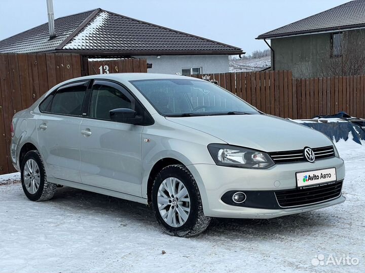 Volkswagen Polo 1.6 AT, 2014, 160 000 км