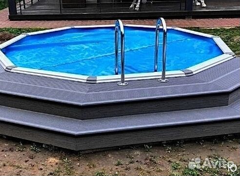 Террасная доска дпк тиснение