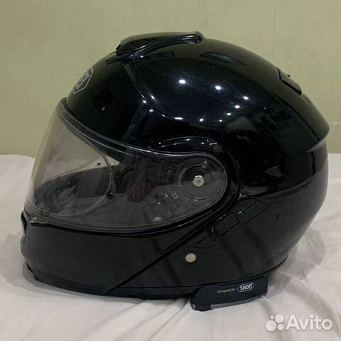 Мотошлем модуляр shoei neotec с гарнитурой (L)