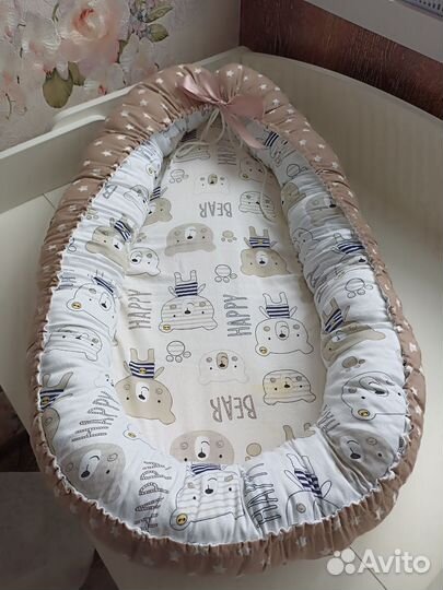 Кокон для новорожденных новый