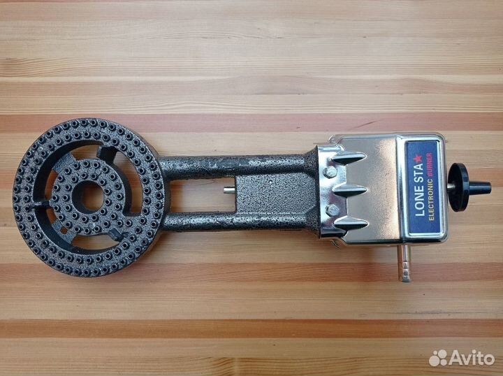 Газовая горелка для казана, чугун, 8 квт, 16 см