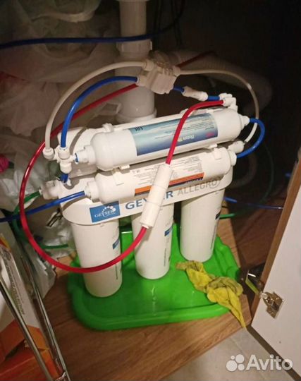 Установка/Монтаж фильтров для воды