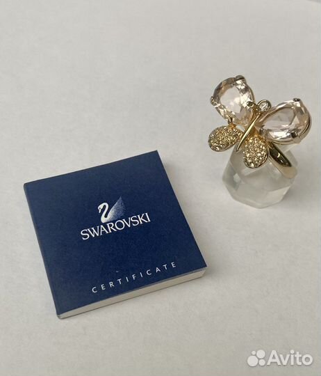 Swarovski серьги, кольцо