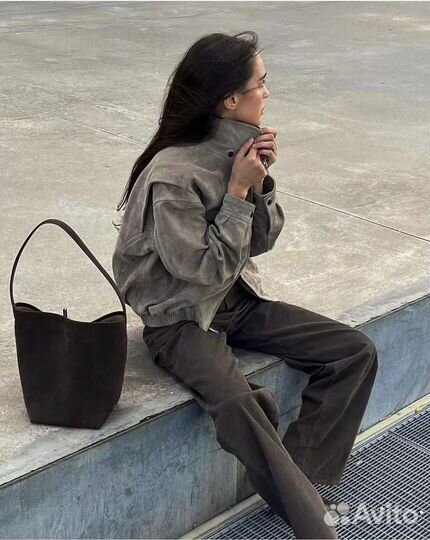 Замшевая куртка The Row