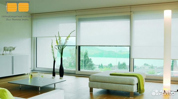 Жалюзи рулонные шторы блэкаут