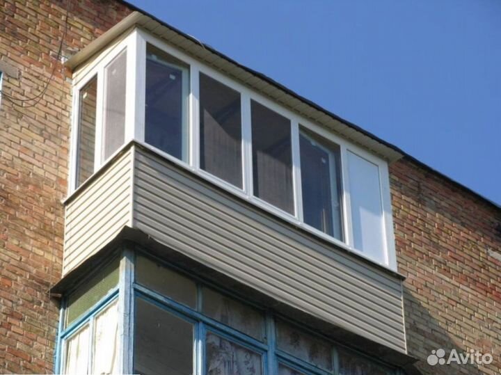 Комплексное остекление и отделка балконов