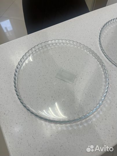 Блюдо прозрачное
