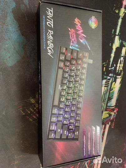 Игровая клавиатура dexp tanto rainbow