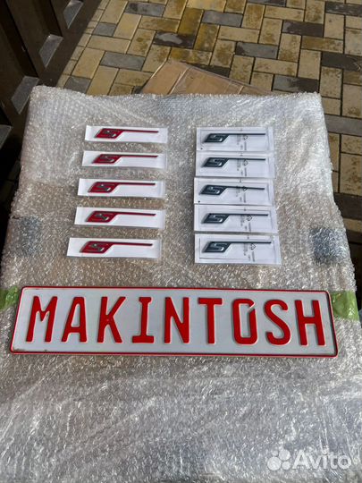 Шилдики на мерседес GLE 167