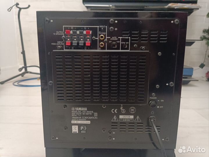 Сабвуфер yamaha yst sw215