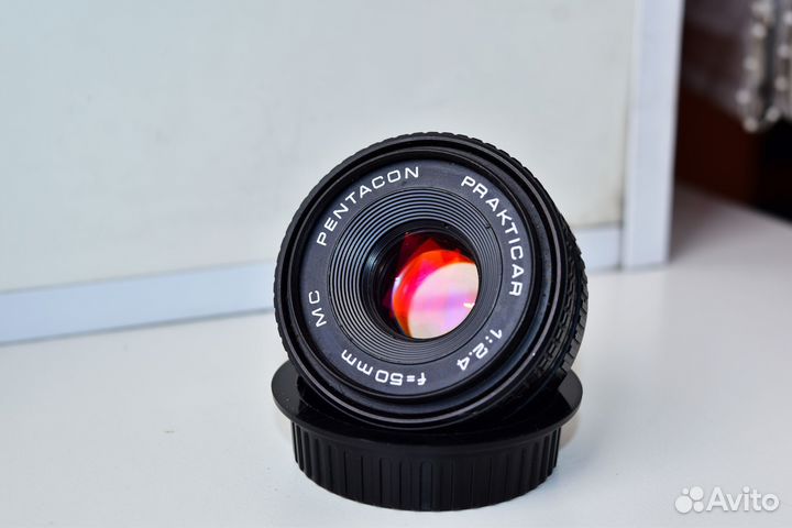 MC Pentacon Prakticar 50 mm f/ 2.4 Немецкий объект