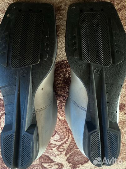 Лыжные ботинки, детские, 34 размер