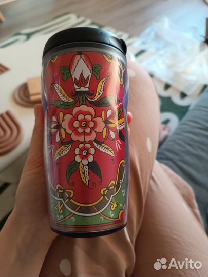 Термокружка starbucks матрешка