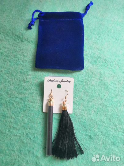 Серьги-кисточки