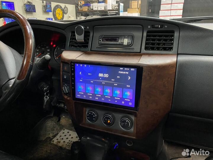 Android магнитола Nissan Patrol Y61, есть Teyes