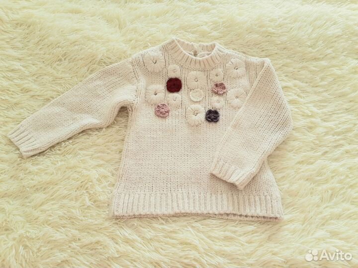 Свитер для девочки zara 98