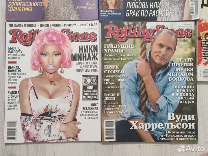 Журналы Максим,Роллинг,Go и др