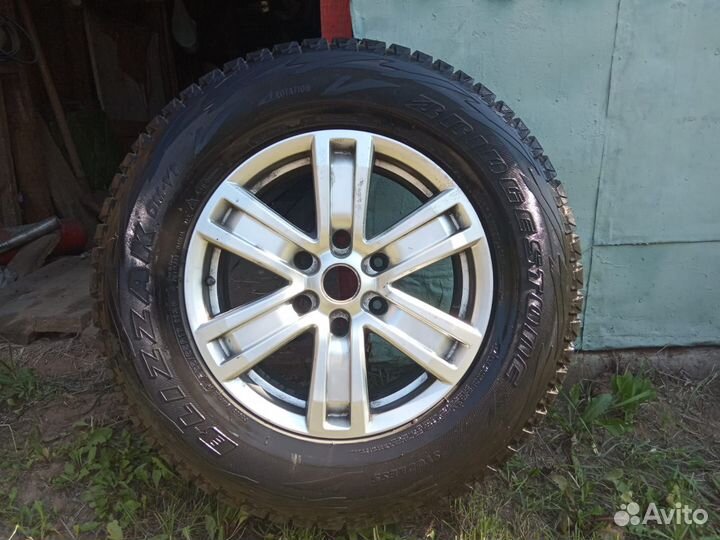 Зимняя резина с литыми дисками r17 Паджеро Спорт