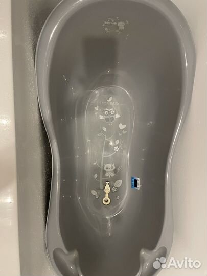 Ванночка для купания с горкой