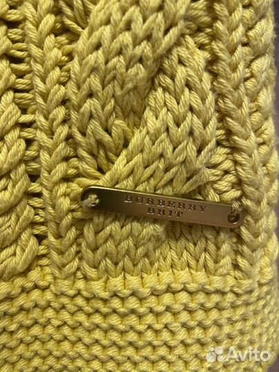 Burberry джемпер, оригинал, хлопок, xs/s