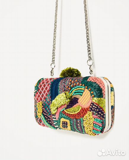 Zara клатч сумочка новая