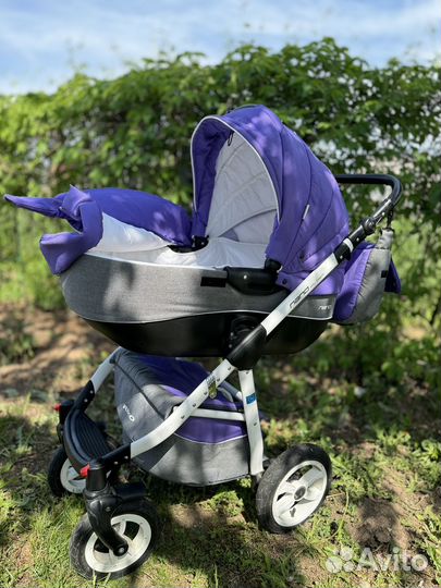 Коляска 3 в 1 Riko nano alu tech