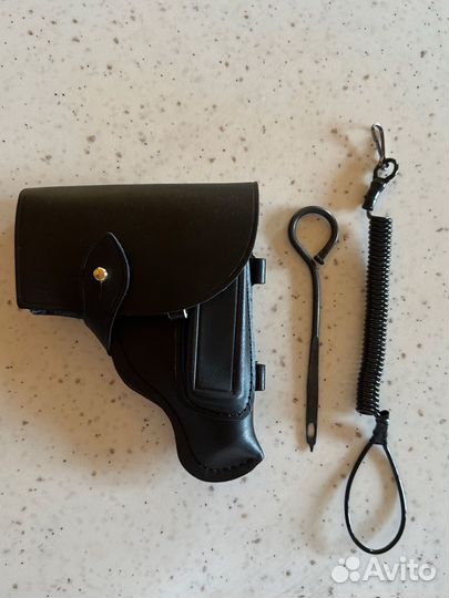 Кобура для пистолета штатная ПМ шомпол и тренчик