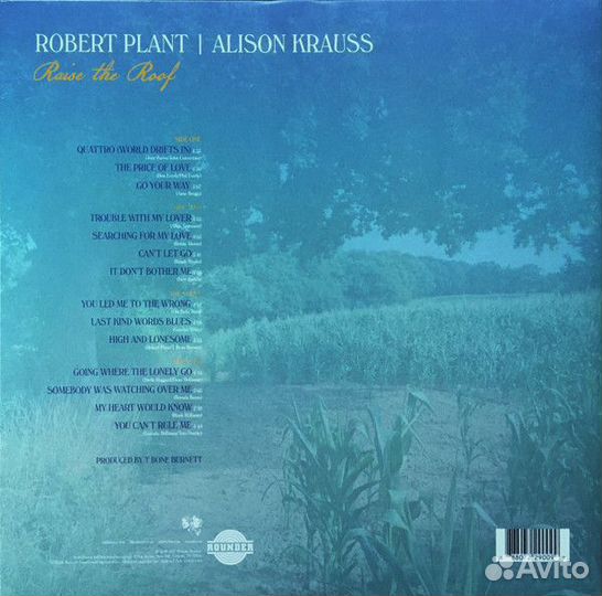 Robert Plant&Alison Krauss–Raise The Roof 2LP(USA)