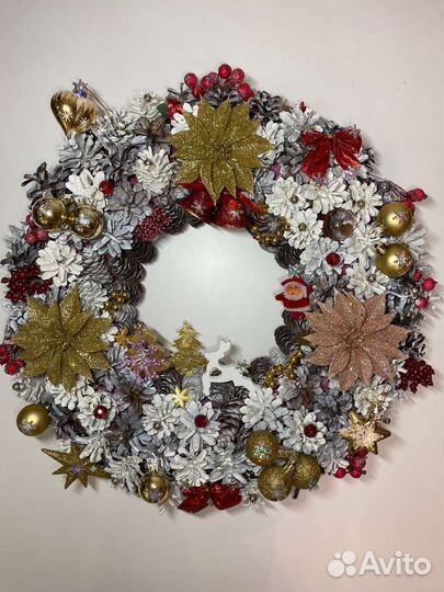 Рождественский венок эксклюзив