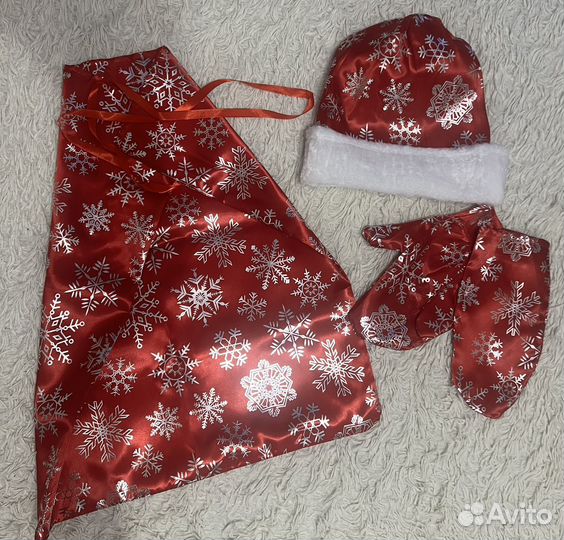 Костюм деда мороза взрослый на прокат