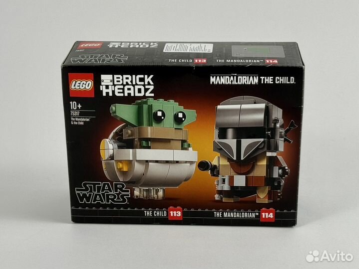 75317 lego BrickHeadz Star Wars The Mandalorian &