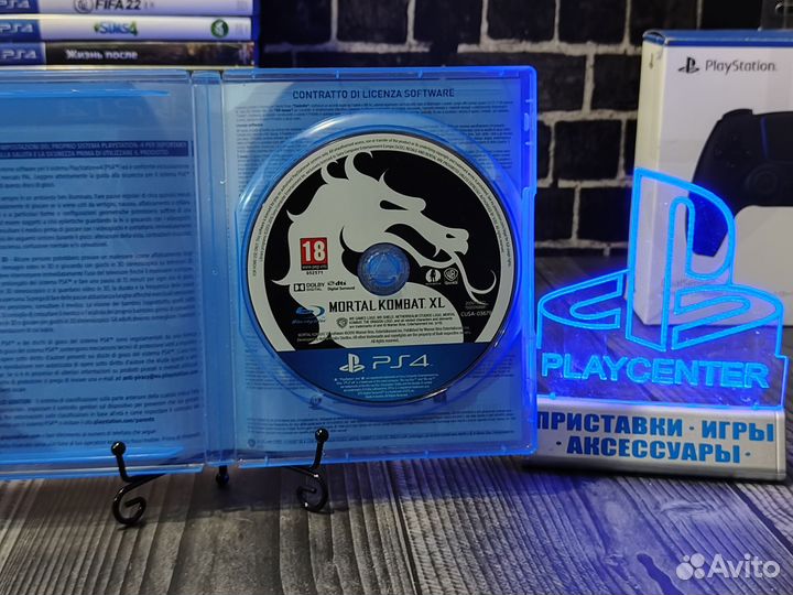 Mortal Kombat xl PS4 диск