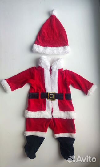 Костюм деда мороза детский
