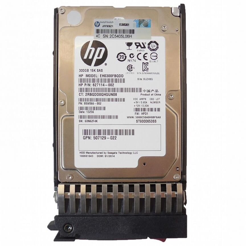 [EH0300FBQDD] Жесткий Диск Hp 300gb 15k Sas 2,5 Eh0300fbqdd
