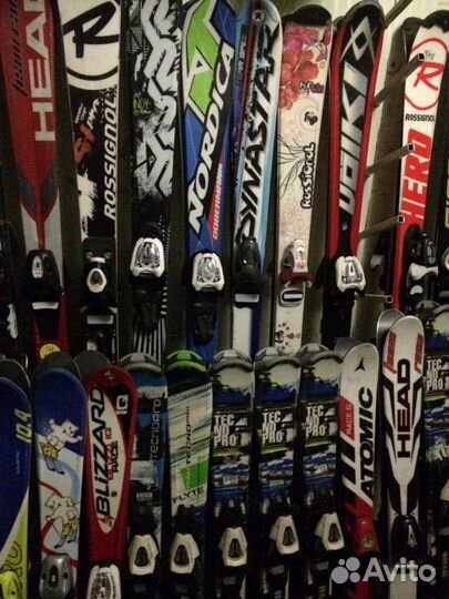 Детские горные лыжи на сезон