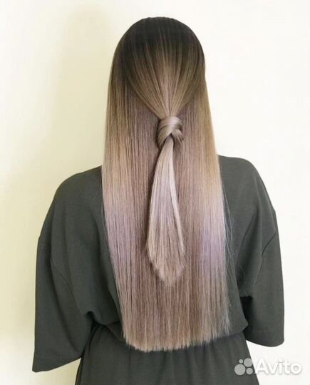 Модель на кератиновое выпрямление