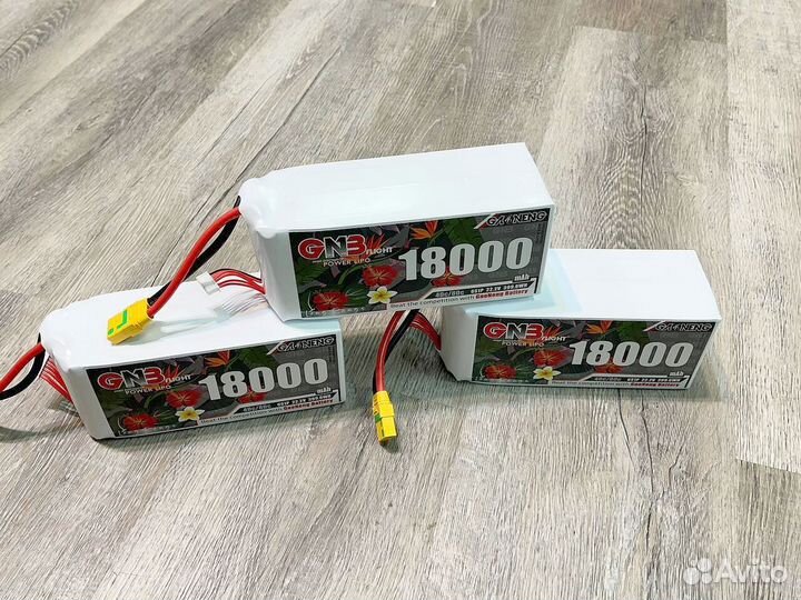 Аккумулятор для FPV дрона GNB18000mAh 6S 40С/80С