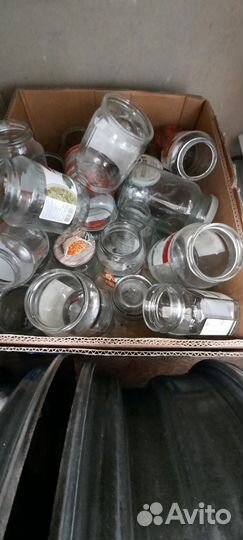 Банки стеклянные разные