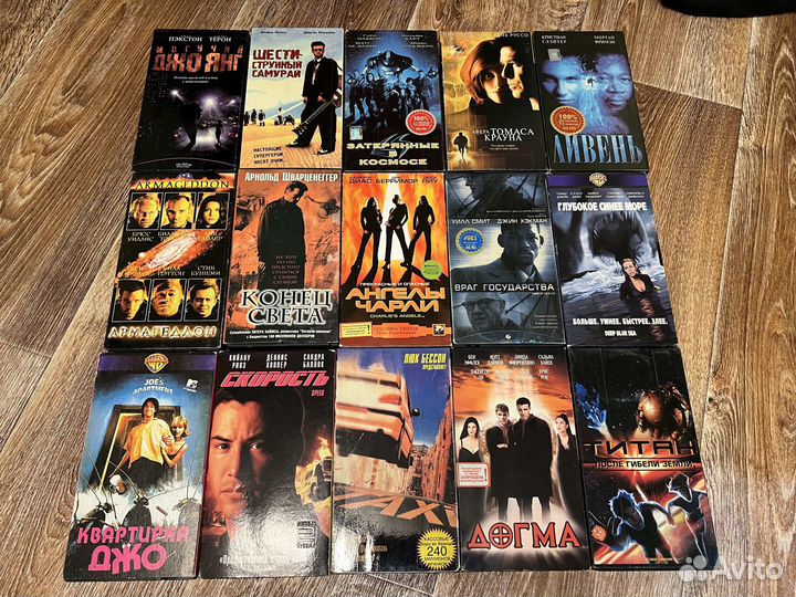 Видеокассеты vhs с фильмами