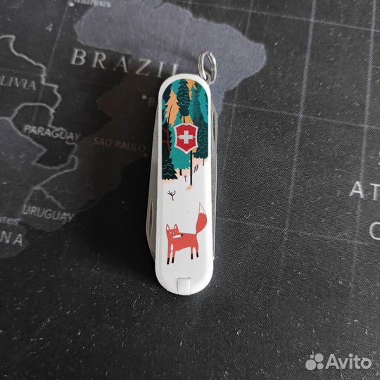 Мультитул victorinox classic SD LE 2013 foxy