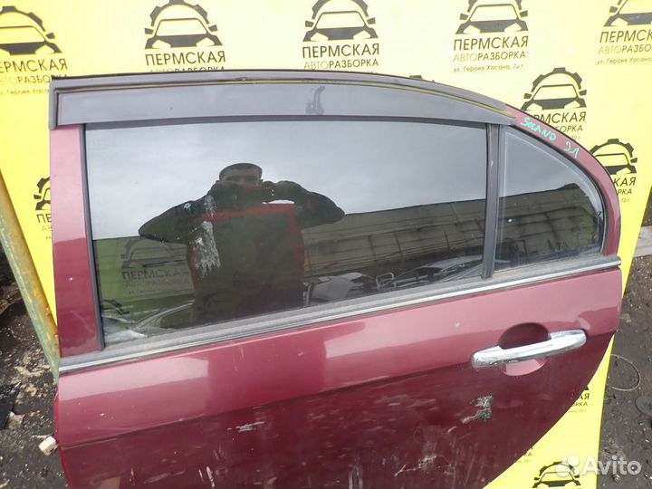 Дверь задняя левая для Lifan Solano 2010-2016