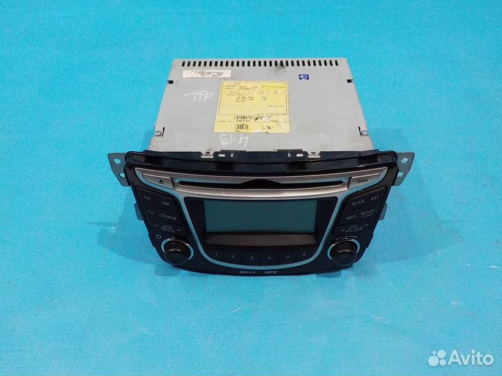 Магнитола Hyundai Solaris 2010-2017