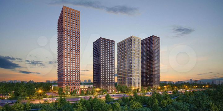 Квартира-студия, 23,7 м², 11/38 эт.