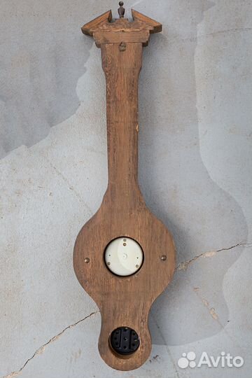 Барометр термометр ретро винтаж