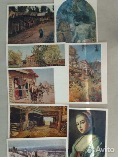 Старые открытки за 16 шт