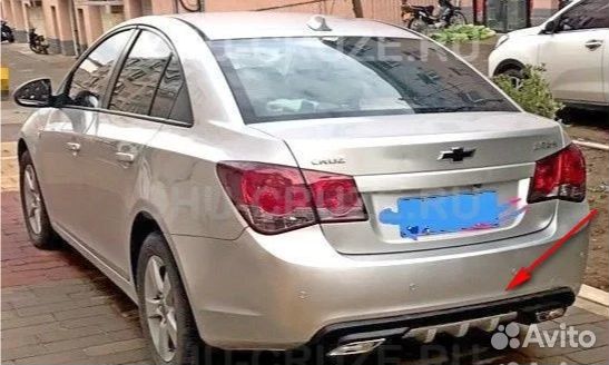 Диффузор заднего бампера Cruze седан 09-12