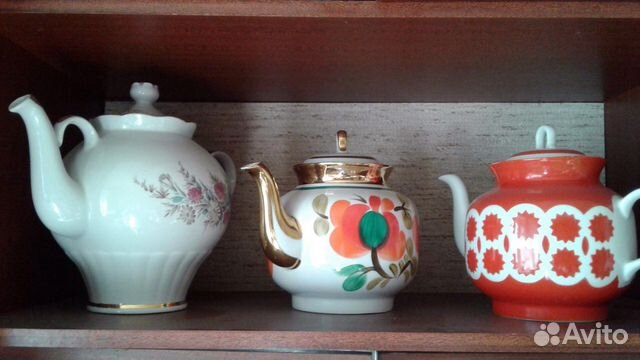 Чайники антиквариат