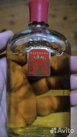 Винтаж: Одеколон Красная Москва 85 мл СССР 1993