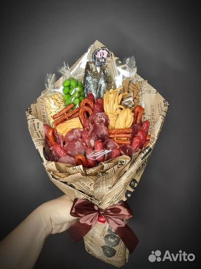 Мужской подарок. Букет к пенному