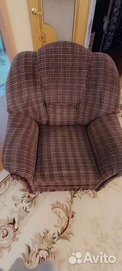 Диван и 2 кресла бу
